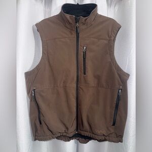 RAFTER C MEN'S DARK BROWN BONDED VEST
